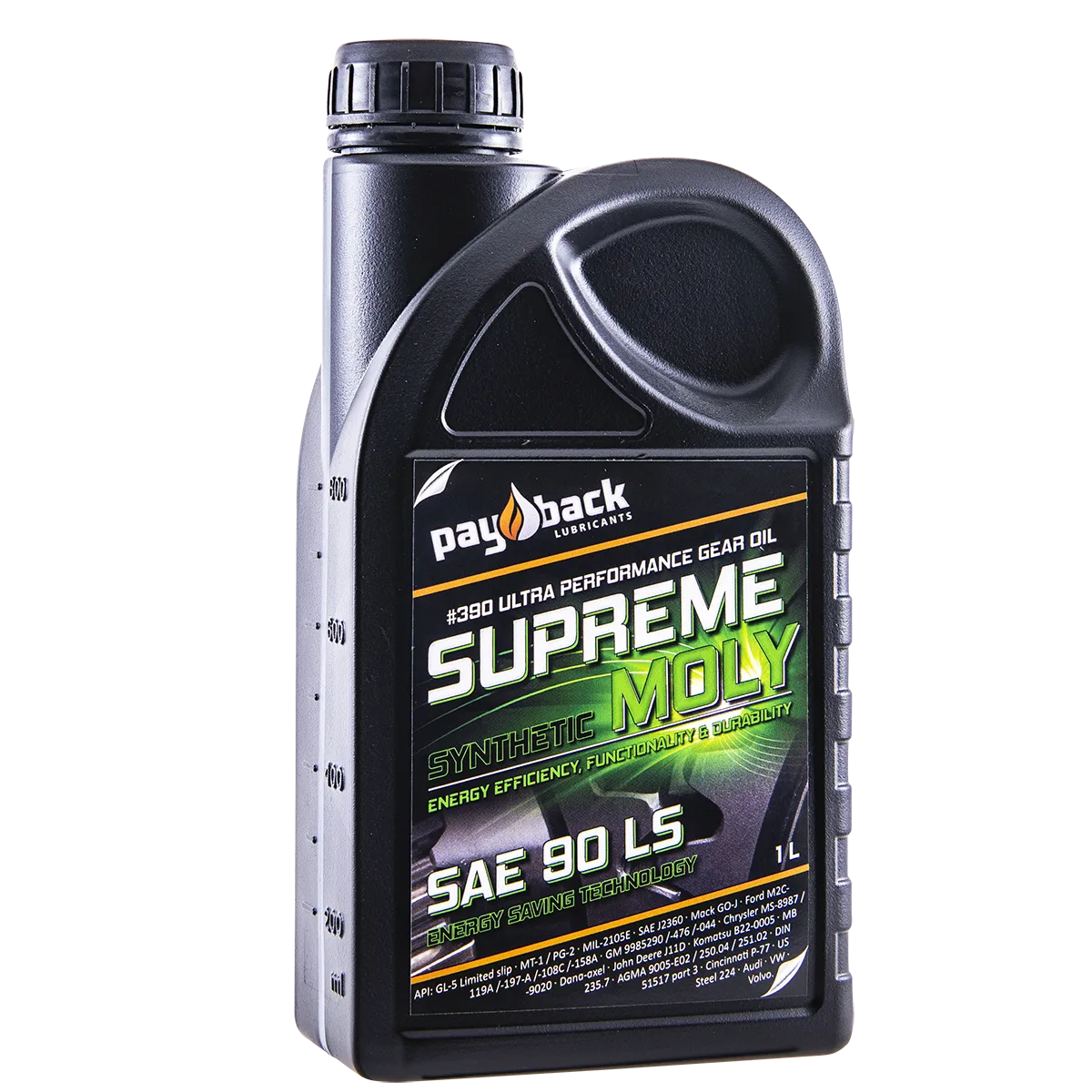 Supreme Moly SAE 90 Syntetisk GL-4/5 LS